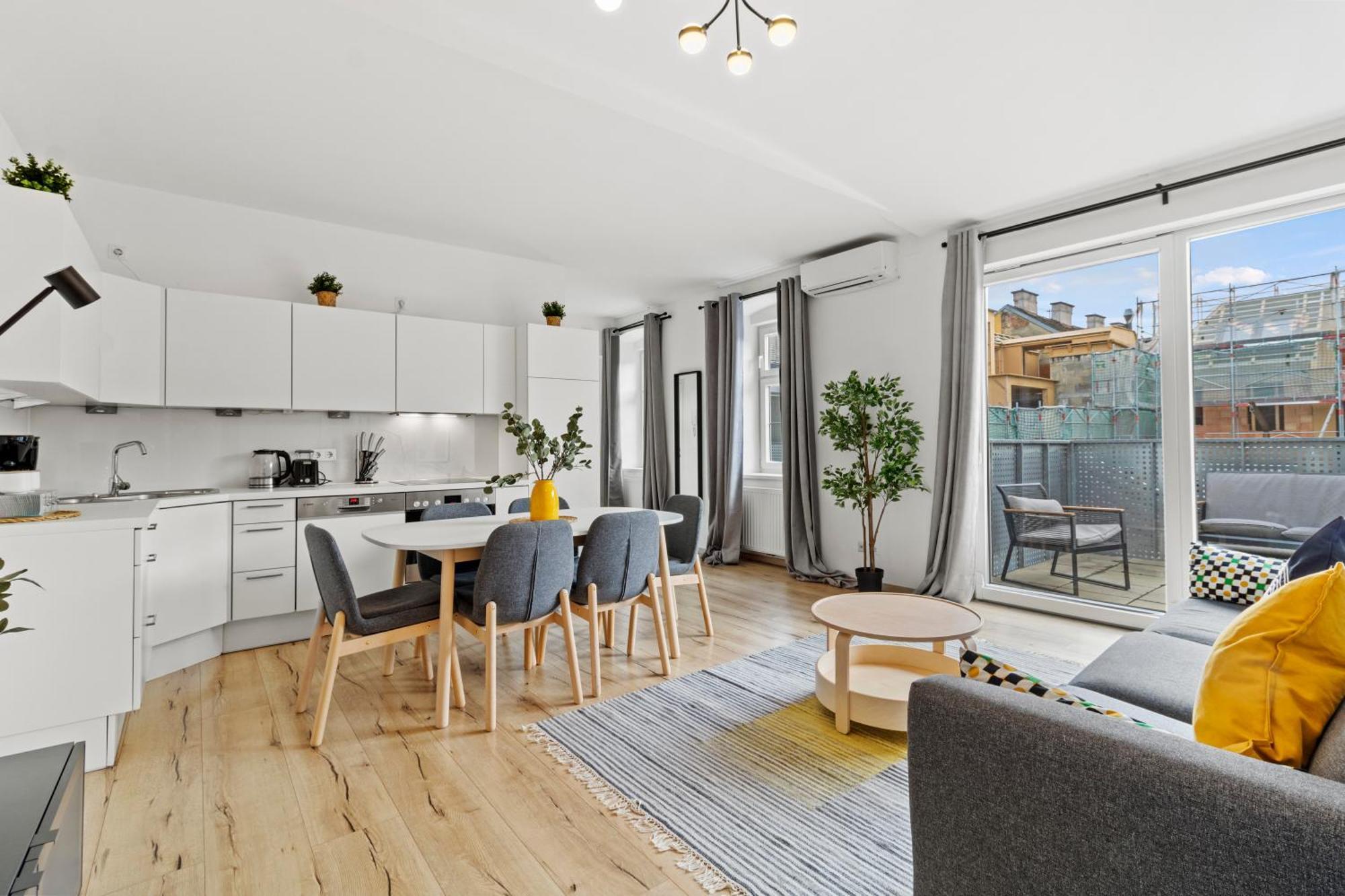Terrace - 75 M² - Near Wiener Stadthalle Apartment Wien